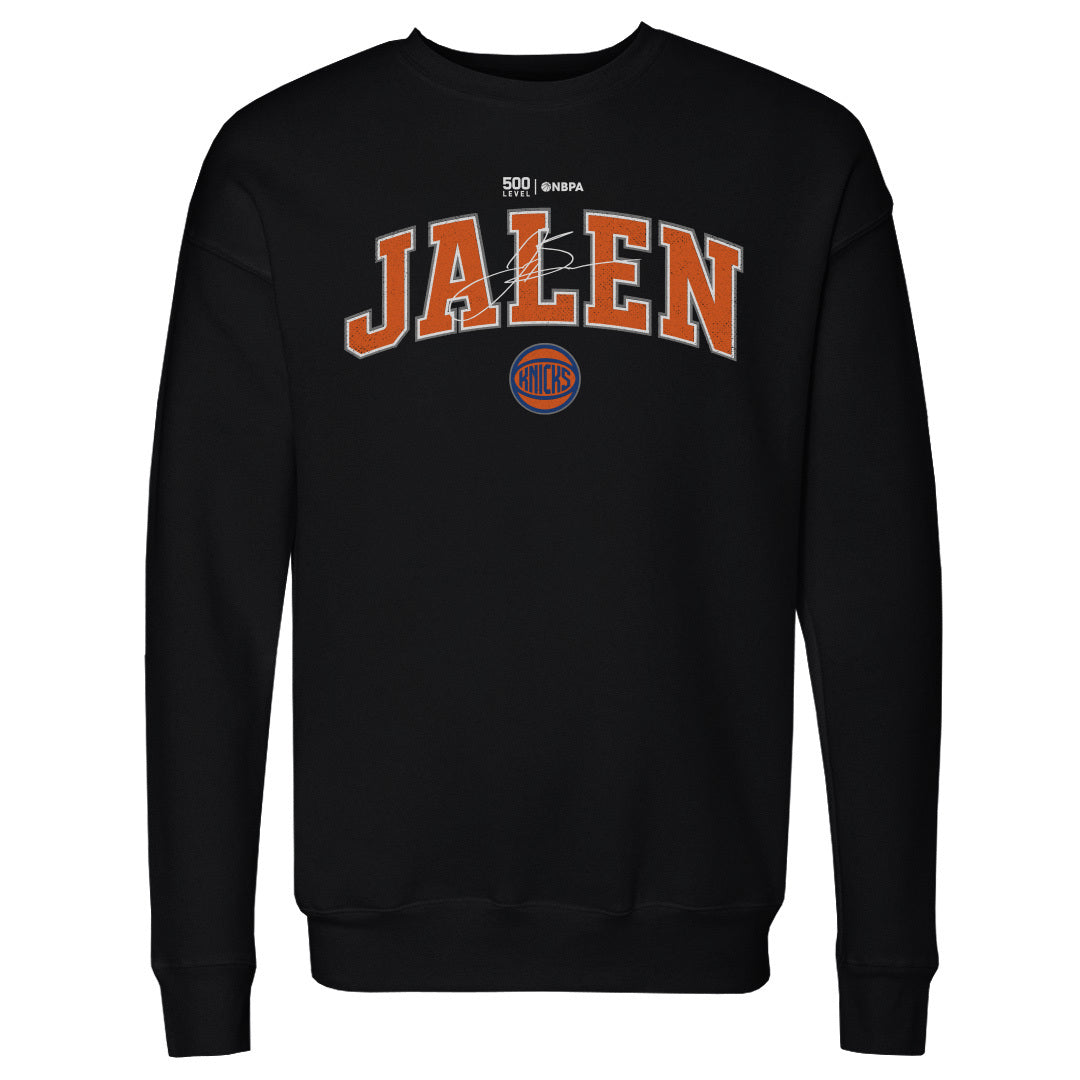 Jalen Brunson New York Knicks Team Font WHT