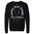 DePaul Blue Demons Volleyball Arc WHT