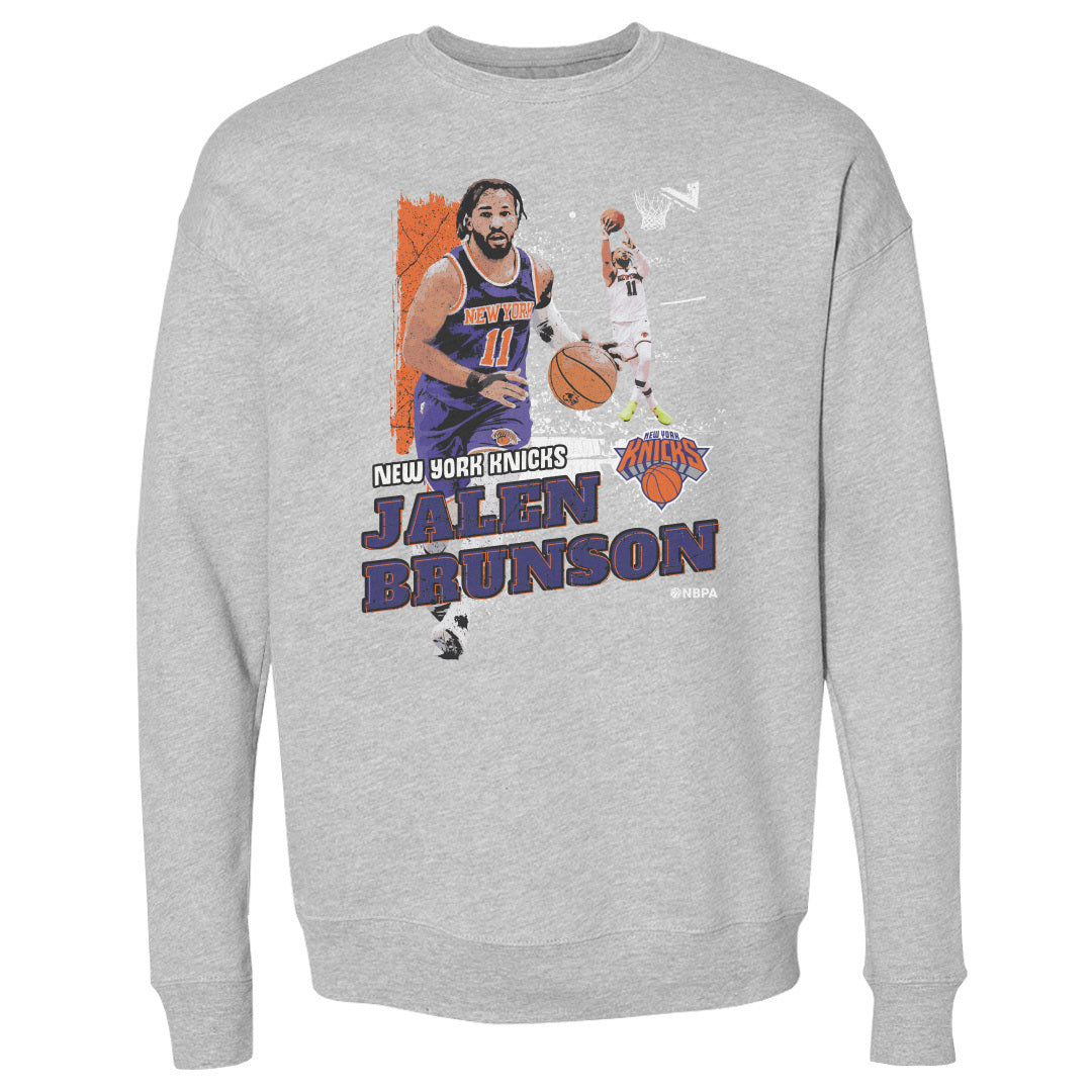 Jalen Brunson New York Knicks Gritty WHT