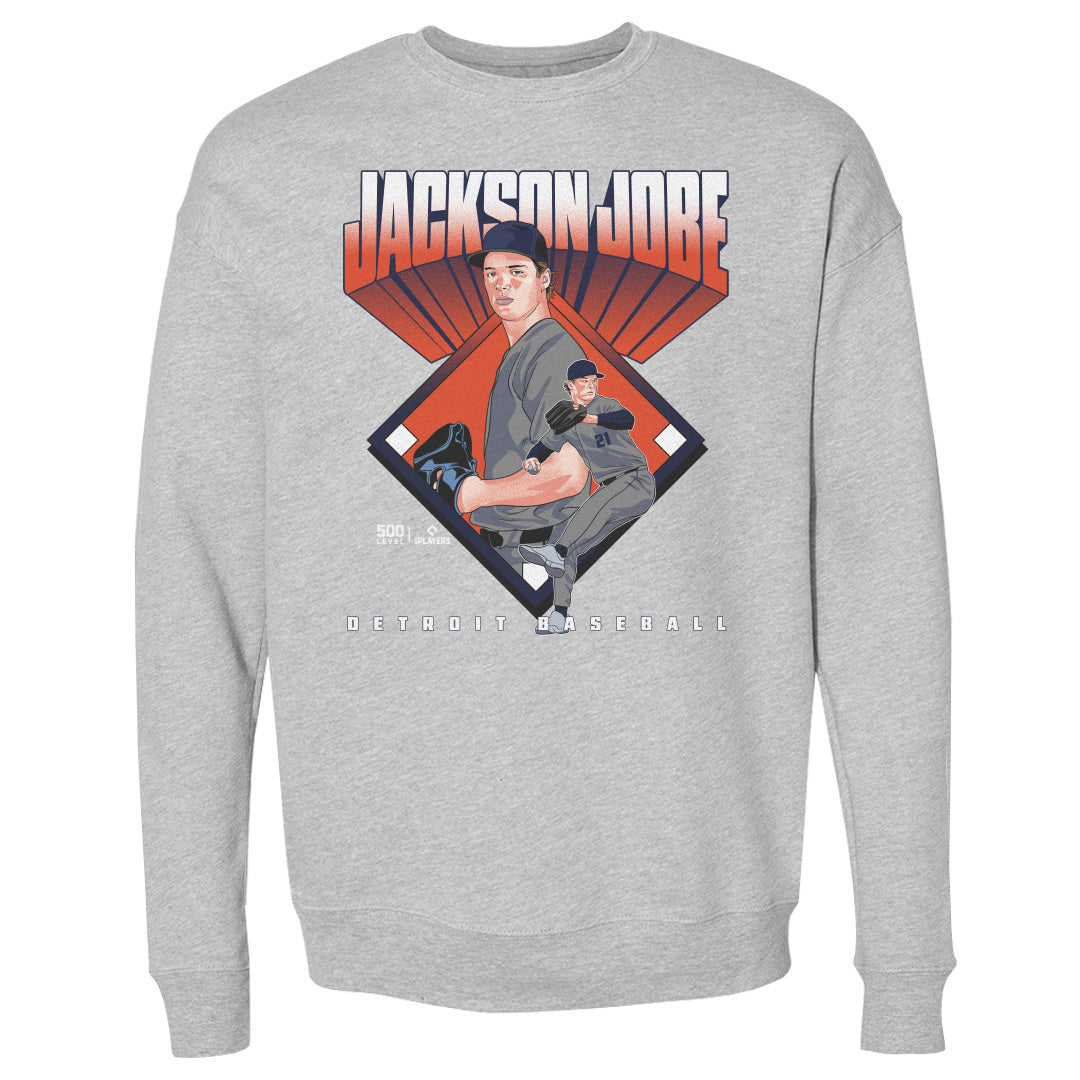 Jackson Jobe Detroit Baseball Diamond WHT