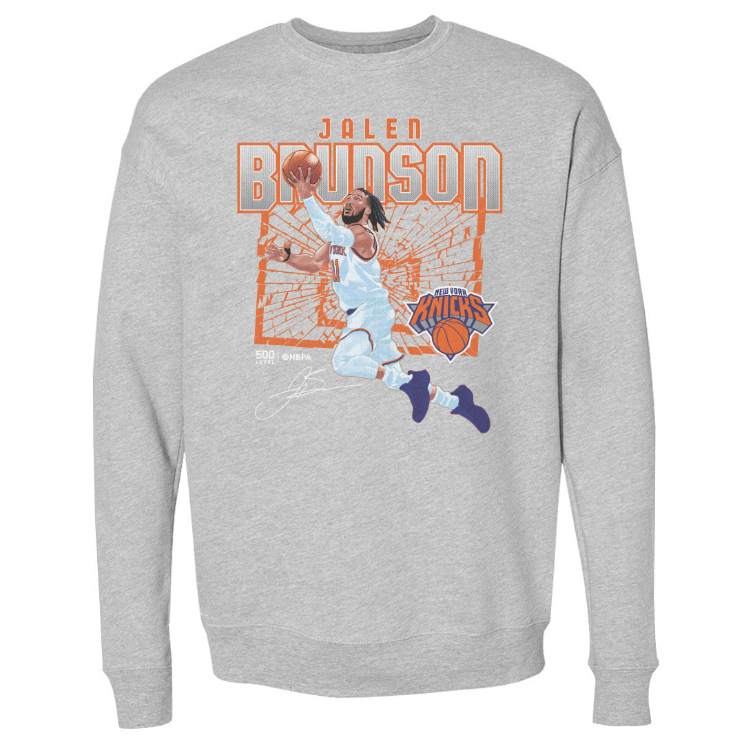 Jalen Brunson New York Knicks Shattered WHT