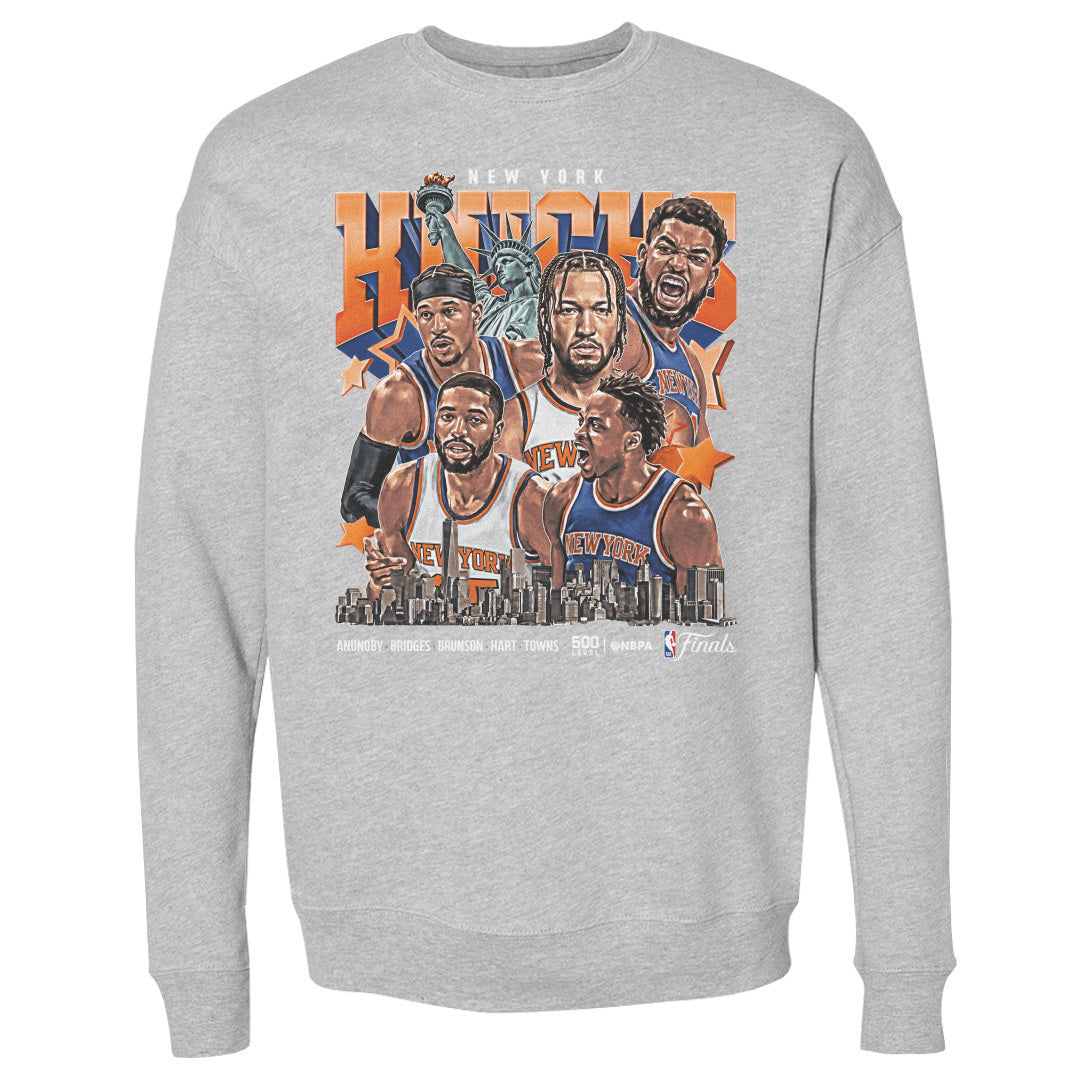 New York Knicks NBA Finals 2026 Collage WHT