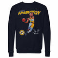 Tyrese Haliburton Indiana Pacers Caricature WHT