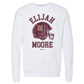 Elijah Moore College Helmet Font