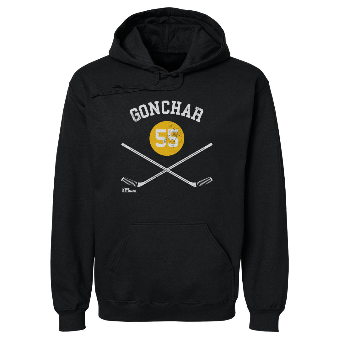 Sergei Gonchar Pittsburgh 55 Sticks WHT
