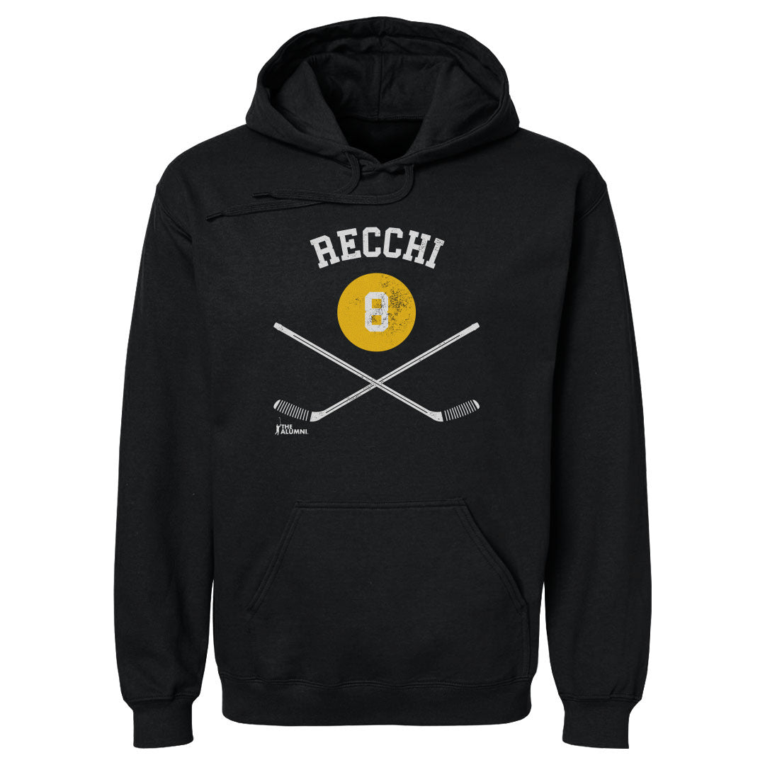 Mark Recchi Pittsburgh 8 Sticks WHT