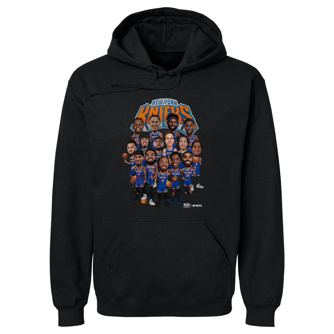 New York Knicks 2026 Playoffs Caricature WHT