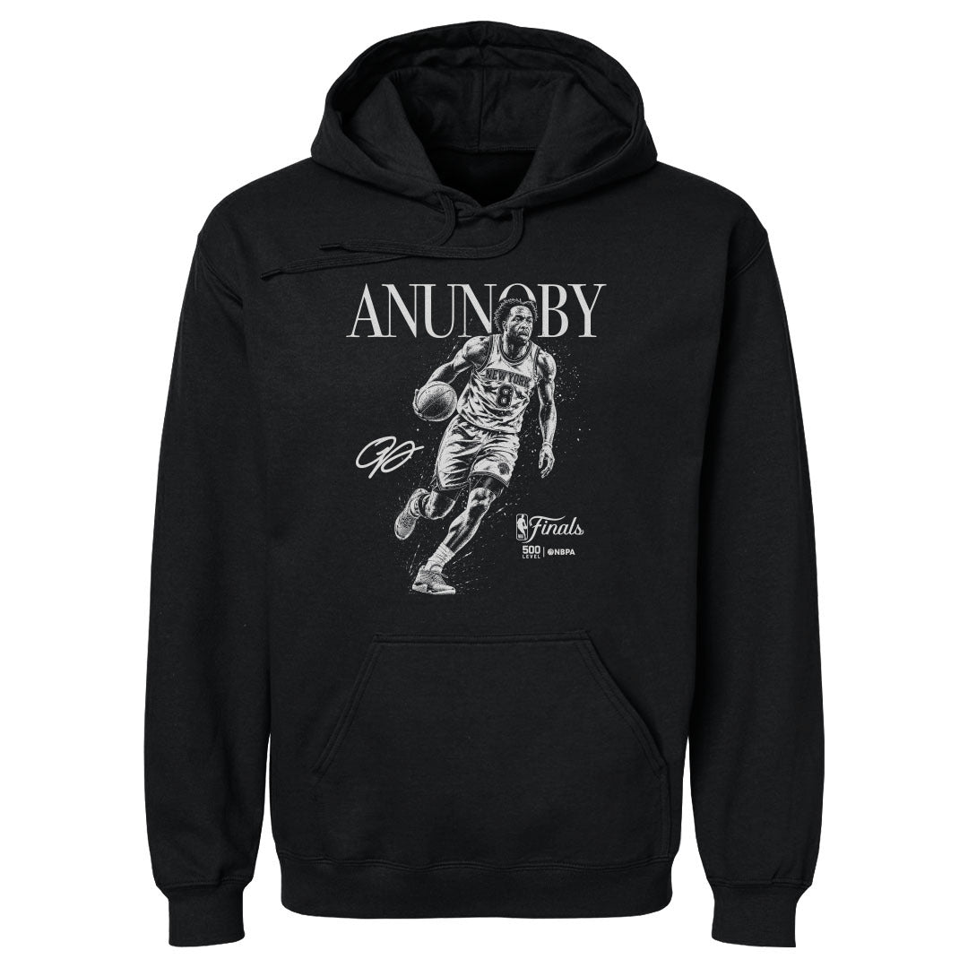 OG Anunoby New York Knicks NBA Finals 2026 Mono WHT