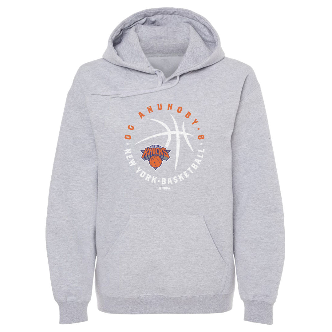 OG Anunoby New York Knicks Player Ball WHT