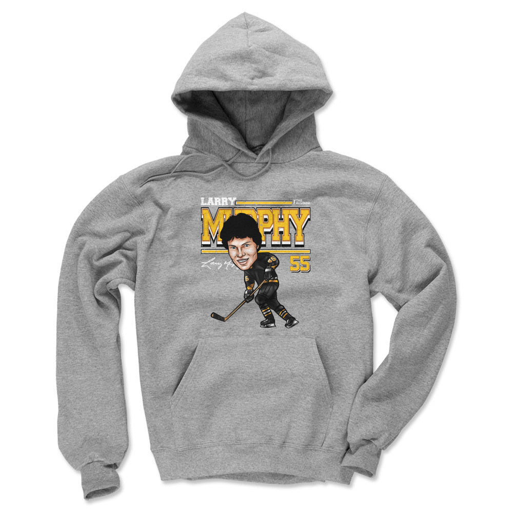 Larry Murphy Pittsburgh Cartoon WHT
