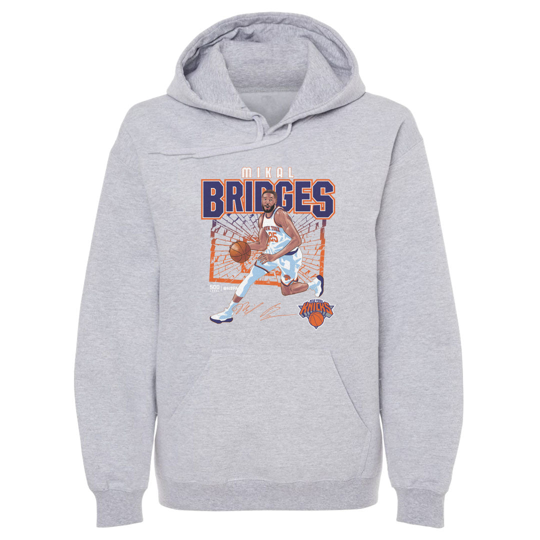 Mikal Bridges New York Knicks Shattered WHT