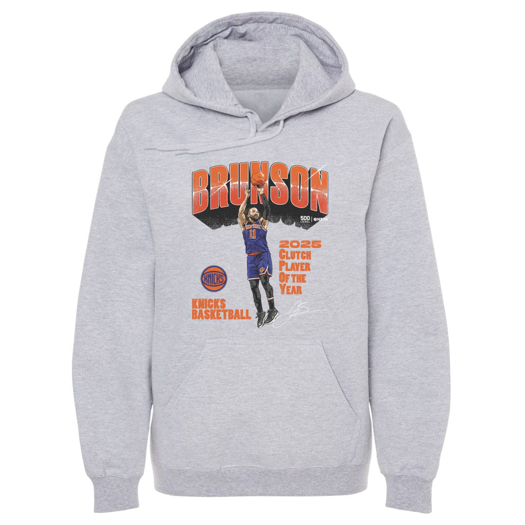 Jalen Brunson New York Knicks 2025 Clutch Player Of The Year WHT