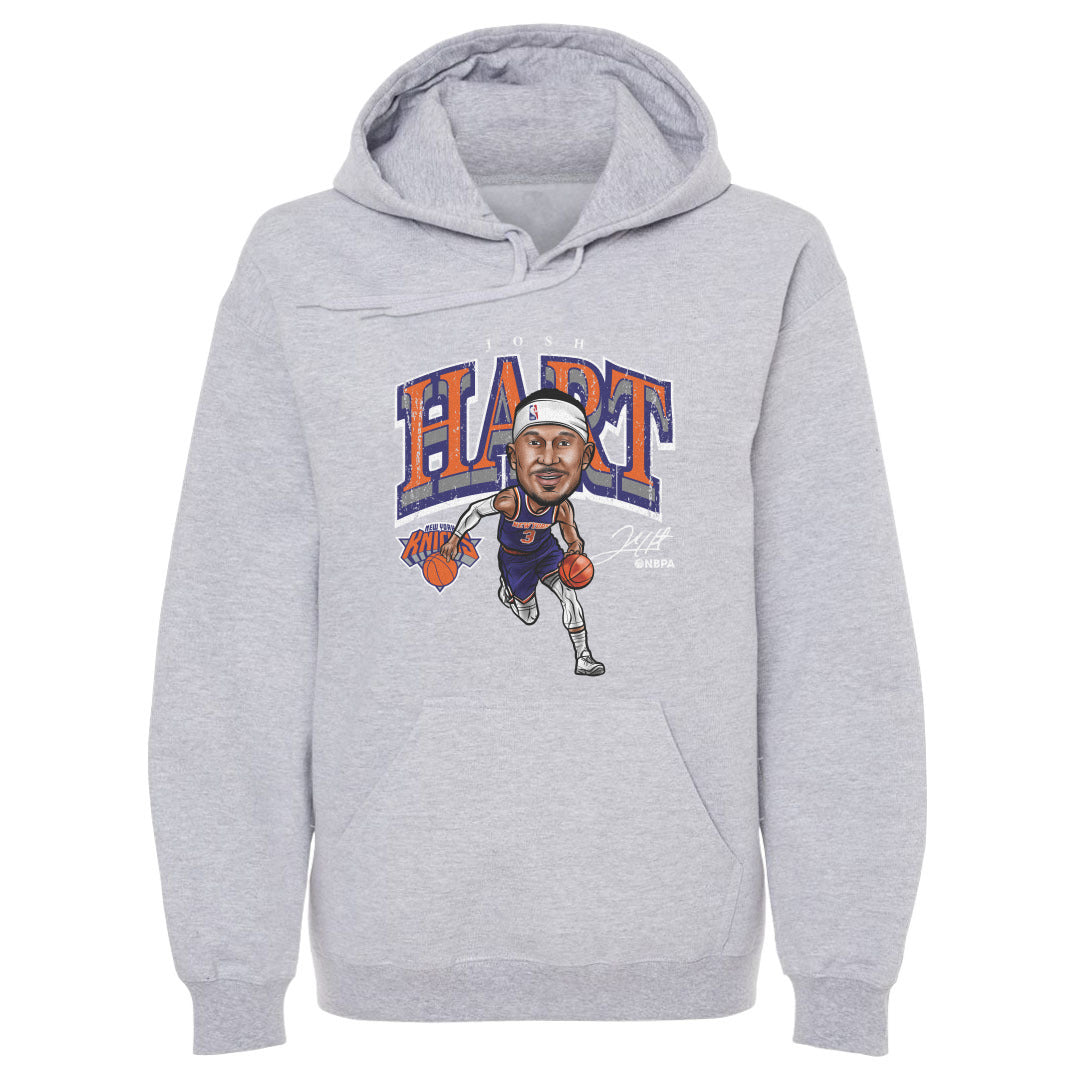 Josh Hart New York Knicks Cartoon WHT