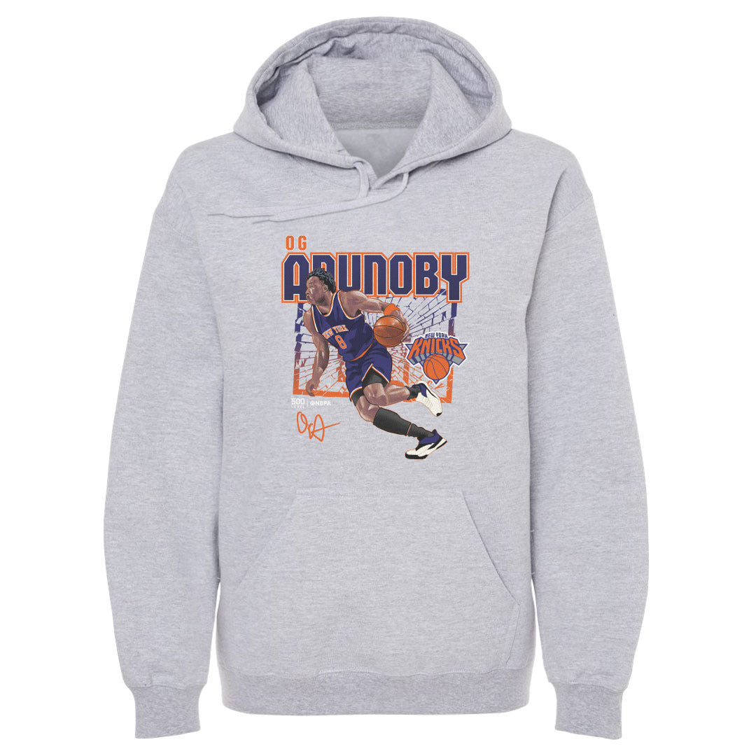 OG Anunoby New York Knicks Shattered WHT