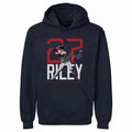 Austin Riley Atlanta Bold Number WHT