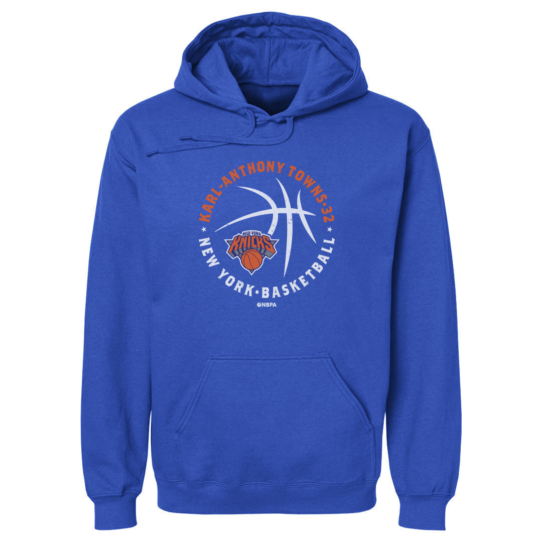 Karl-Anthony Towns New York Knicks Player Ball WHT