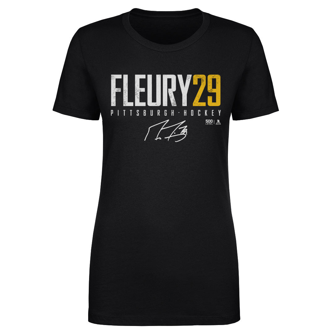 Marc-Andre Fleury Pittsburgh Elite WHT