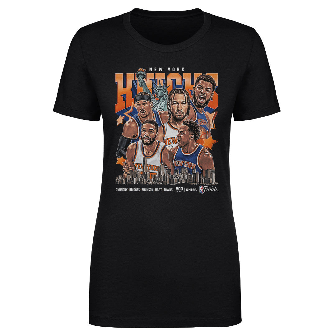 New York Knicks NBA Finals 2026 Collage WHT