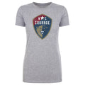 North Carolina Courage Vintage Primary Logo WHT