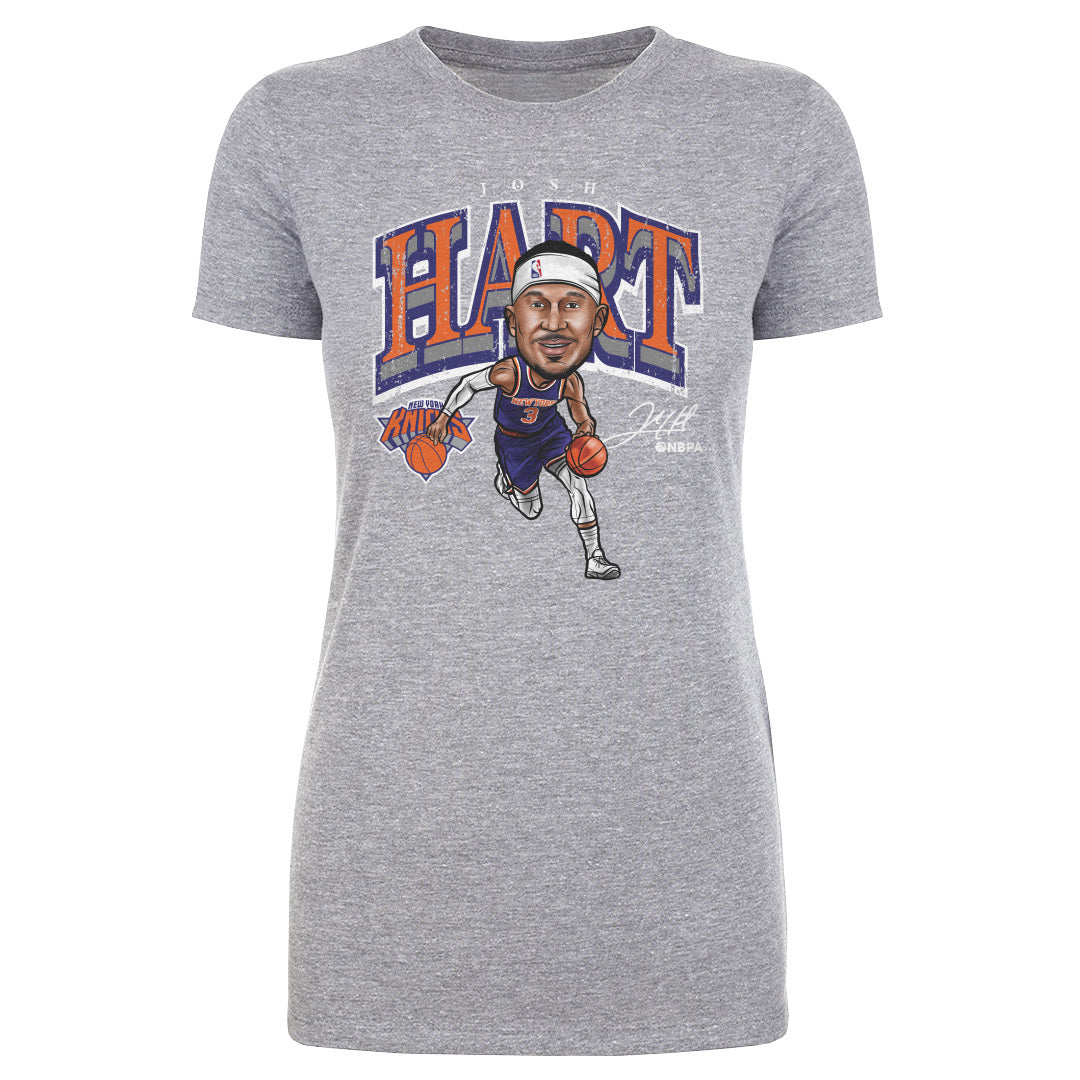 Josh Hart New York Knicks Cartoon WHT