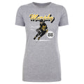 Larry Murphy Pittsburgh Retro Script WHT