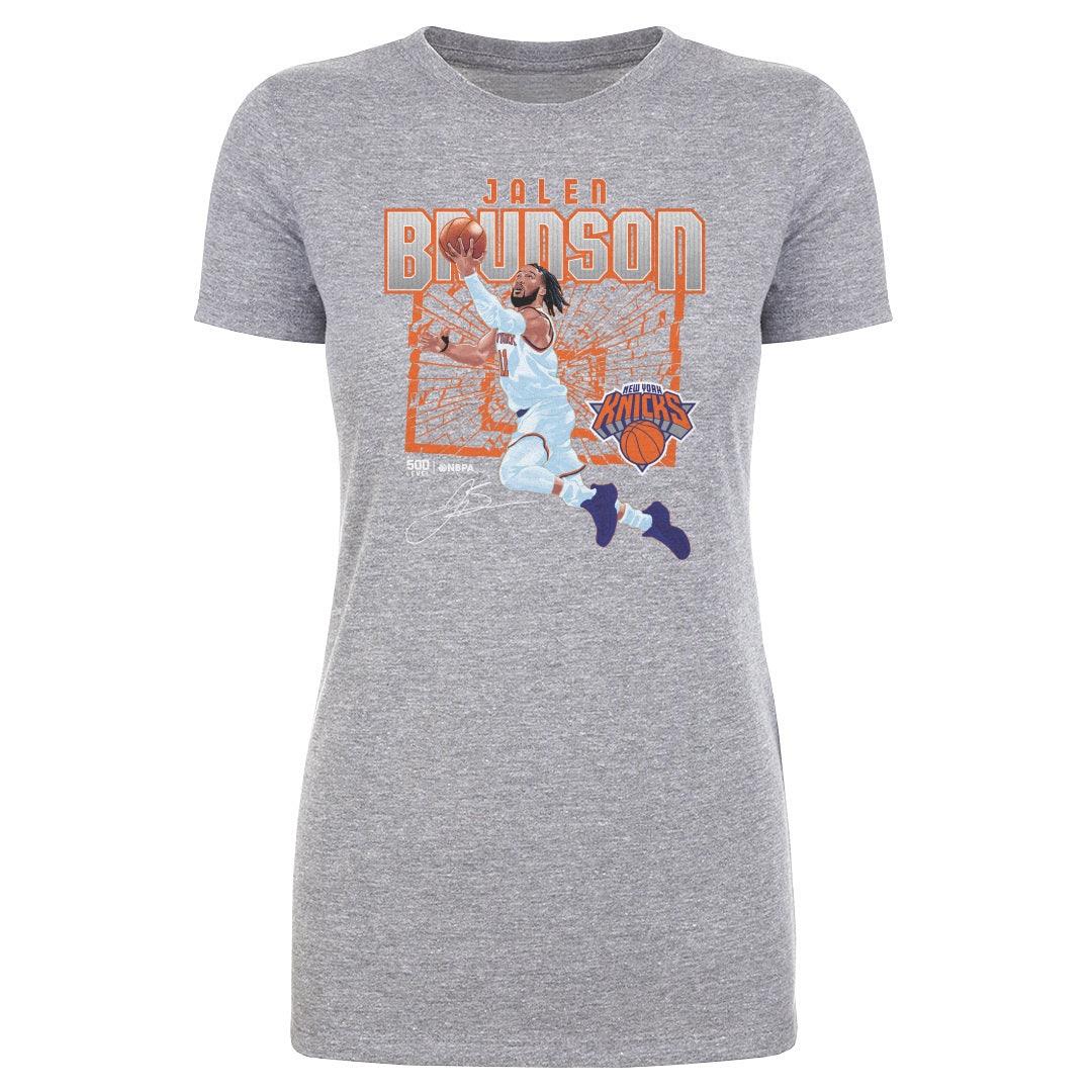 Jalen Brunson New York Knicks Shattered WHT