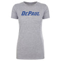 DePaul Blue Demons Wordmark Royal WHT