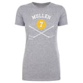 Joe Mullen Pittsburgh 7 Sticks WHT
