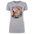 Jalen Brunson New York Knicks Skyline WHT