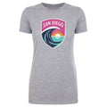 San Diego Wave FC Vintage Primary Logo WHT