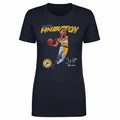 Tyrese Haliburton Indiana Pacers Caricature WHT