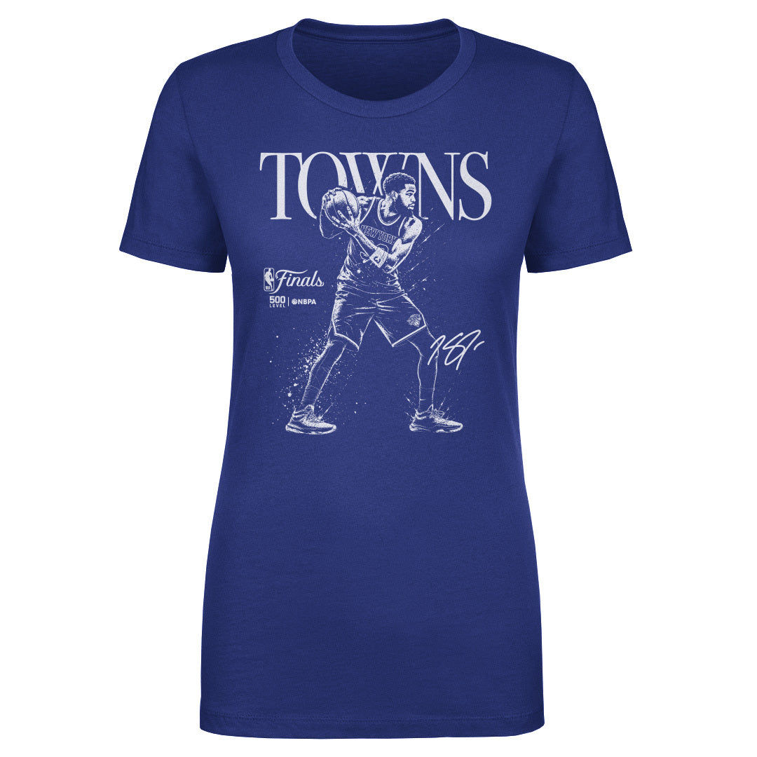Karl-Anthony Towns New York Knicks NBA Finals 2026 Mono WHT