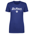 DePaul Blue Demons Basketball Minimalist WHT