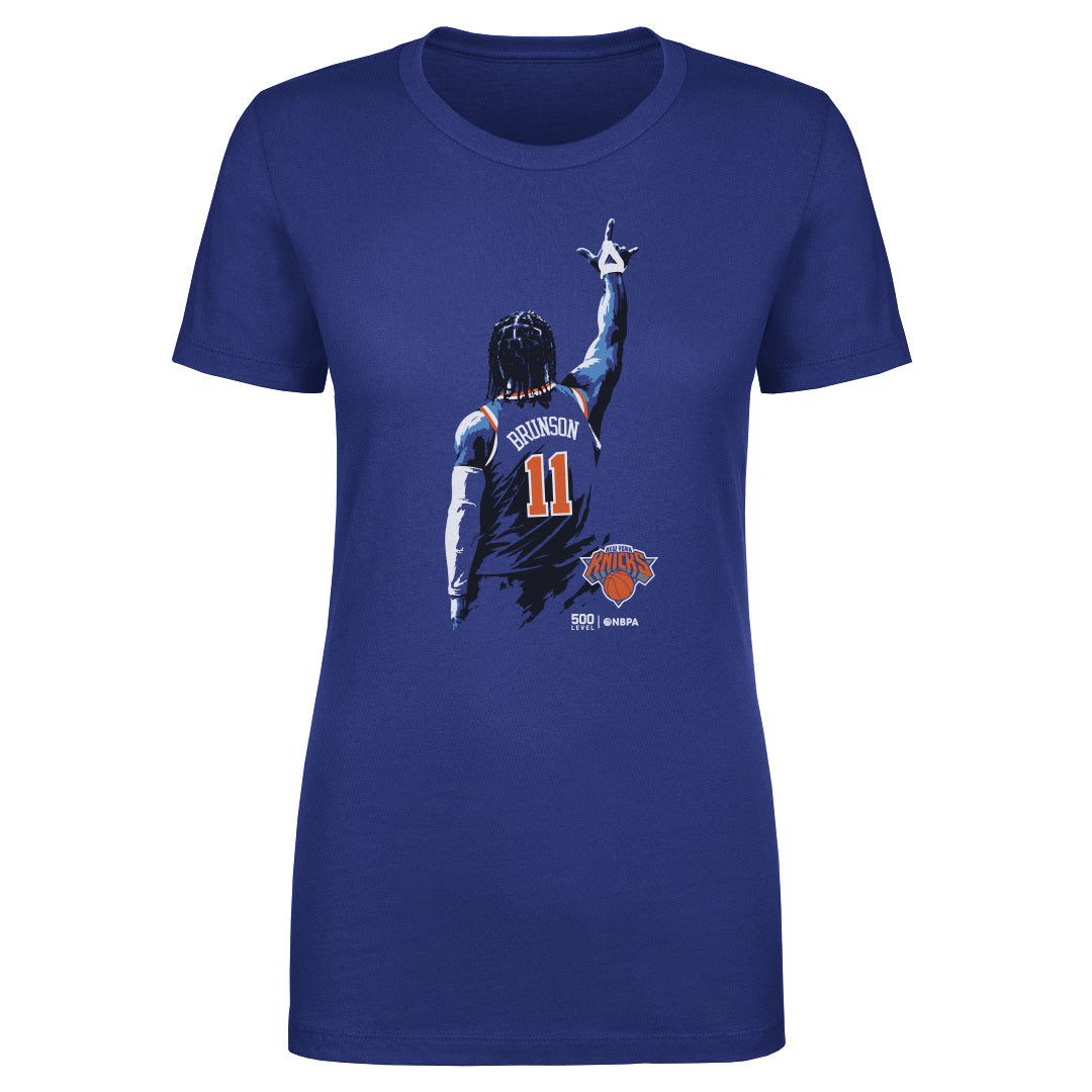 Jalen Brunson New York Knicks Fade WHT