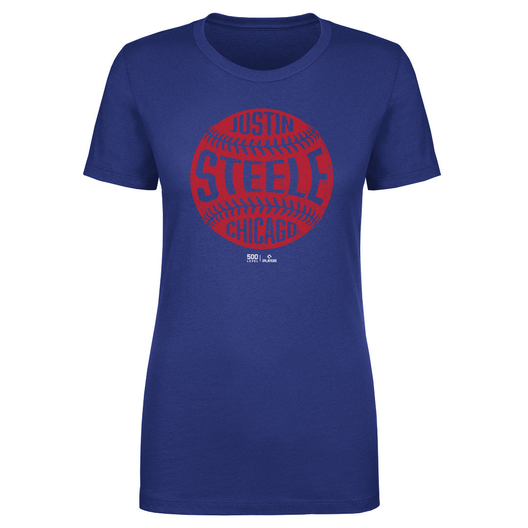 Justin Steele Chicago C Vintage Baseball WHT