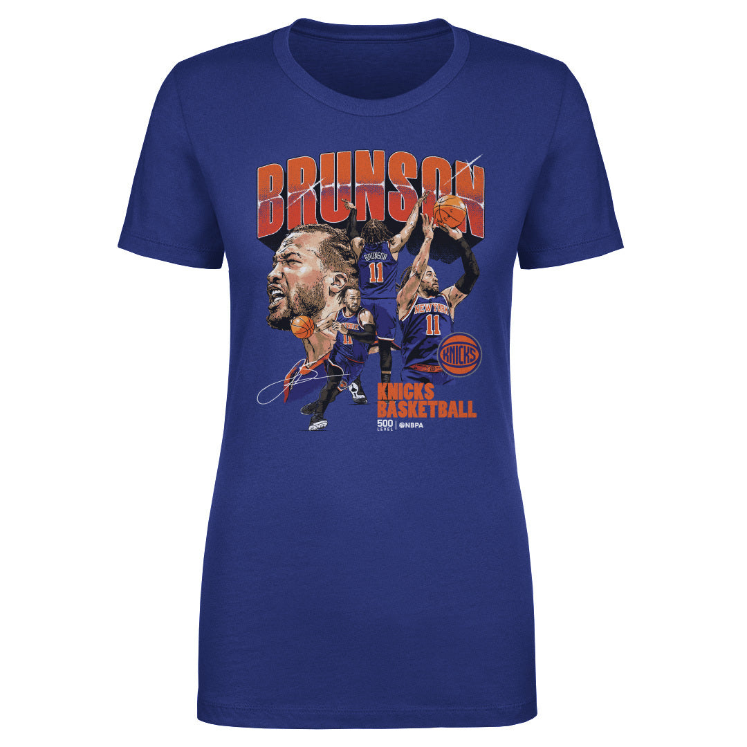 Jalen Brunson New York Knicks Collage WHT