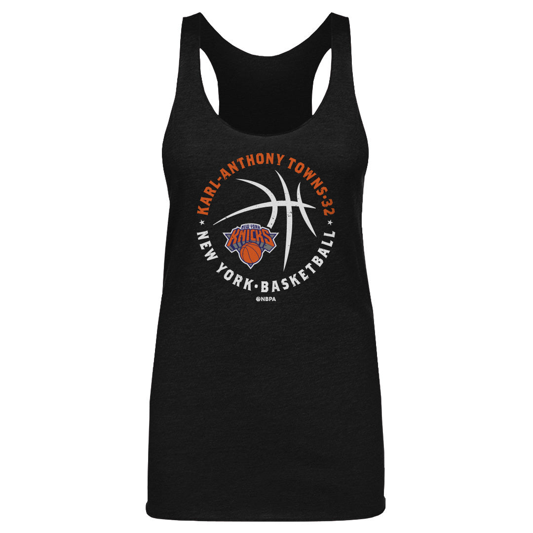 Karl-Anthony Towns New York Knicks Player Ball WHT