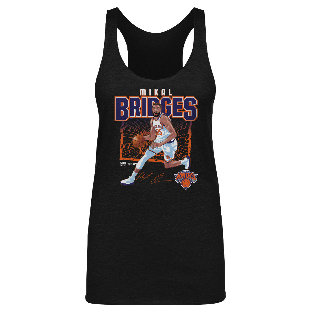 Mikal Bridges New York Knicks Shattered WHT