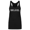 500 LEVEL Wordmark WHT