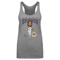 Jalen Brunson New York Knicks Hardwood Comic WHT