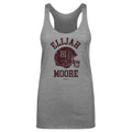 Elijah Moore College Helmet Font