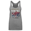 Ashley Sanchez North Carolina Courage Cracked Number WHT