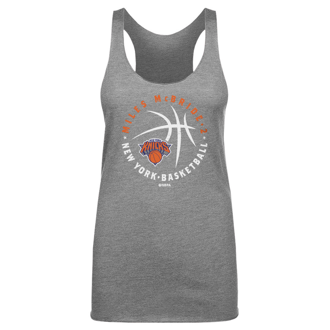 Miles McBride New York Knicks Player Ball WHT