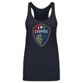 North Carolina Courage Vintage Primary Logo WHT
