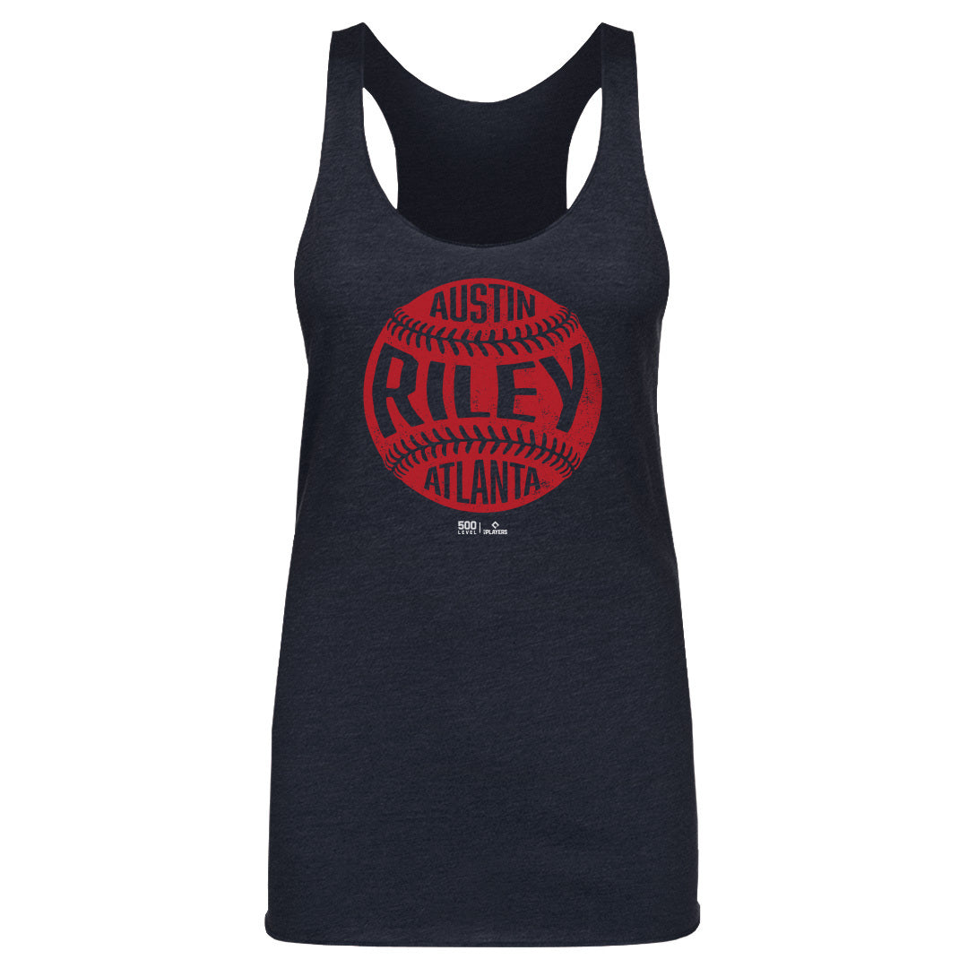 Austin Riley Atlanta Vintage Baseball WHT
