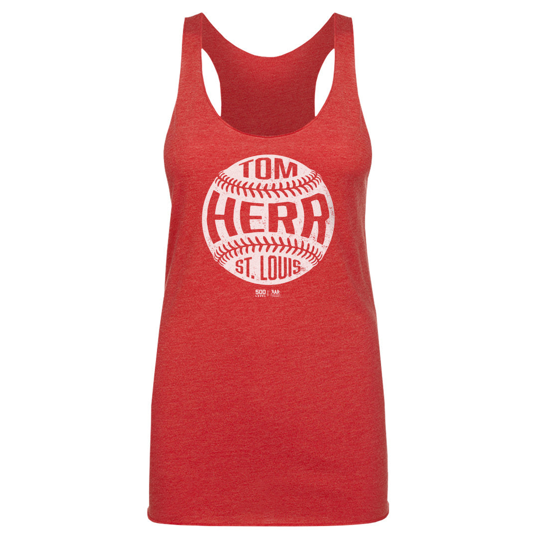 Tom Herr St. Louis Vintage Baseball WHT