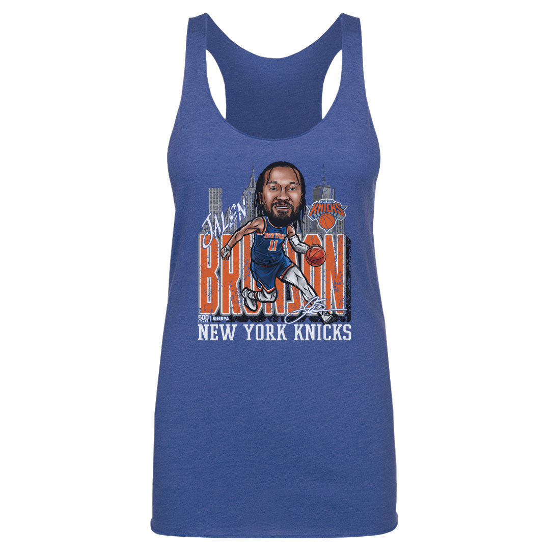Jalen Brunson New York Knicks Cartoon City Cartoon WHT