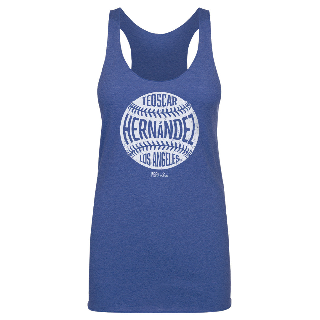 Teoscar Hernandez Los Angeles D Vintage Baseball WHT