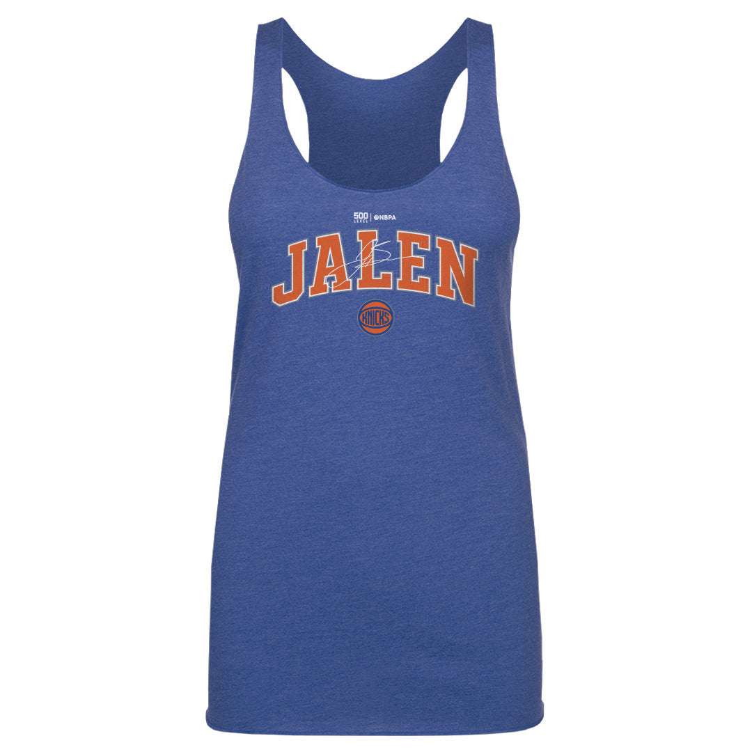 Jalen Brunson New York Knicks Team Font WHT