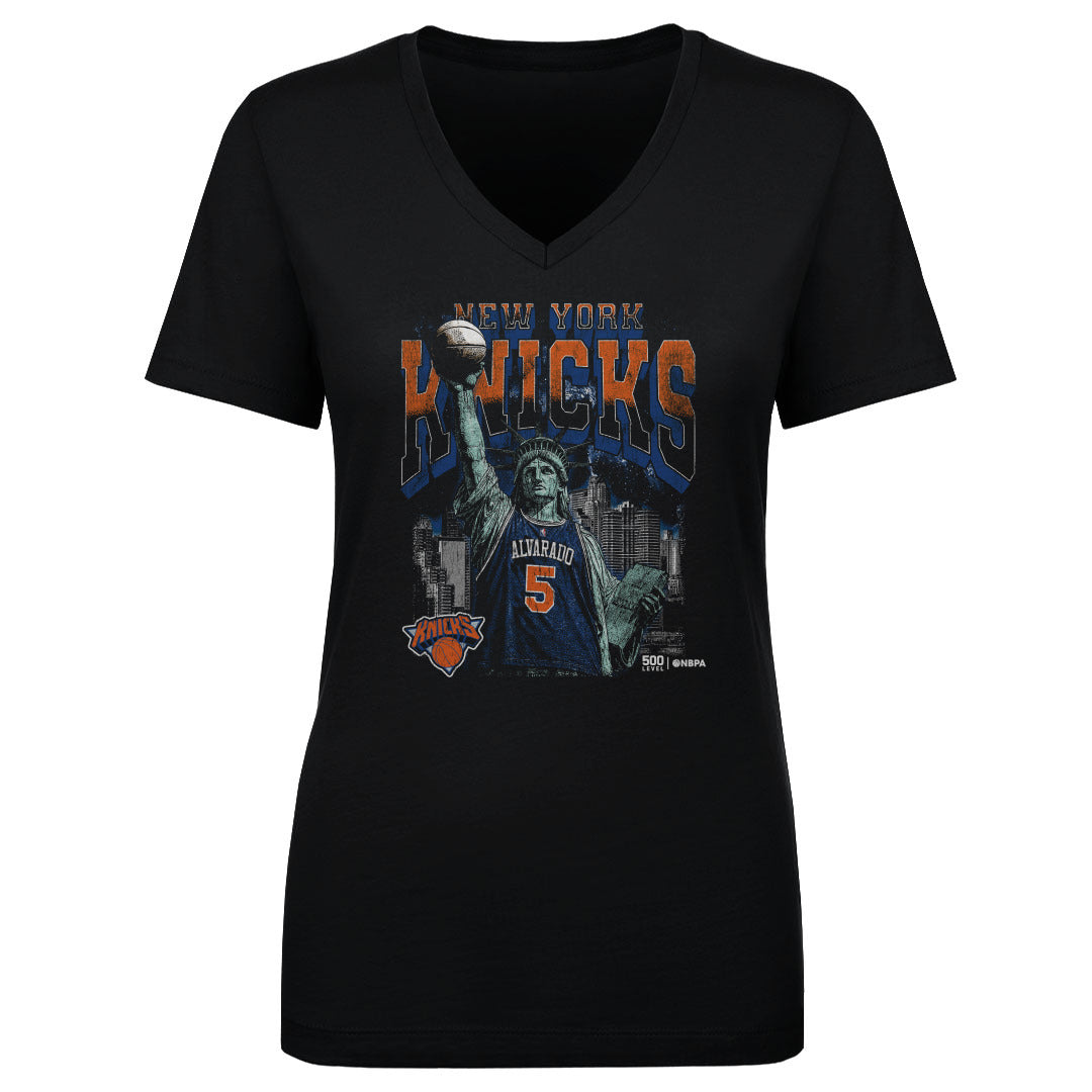 Jose Alvarado New York Knicks Statue Of Liberty WHT